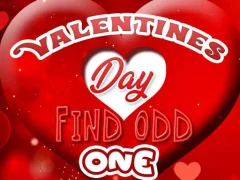 Gioco Valentines Day Find Odd One in linea
