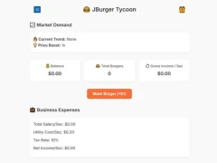 Gioco Jburger Tycoon in linea