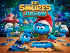 Gioco The Smurfs Jigsaw in linea