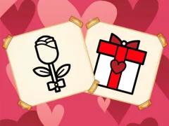 Gioco Valentine Present Coloring in linea