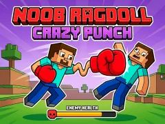 Gioco Noob Ragdoll: Crazy Punch in linea