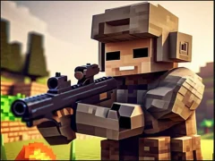 Gioco Pixel Village Battle 3D.io in linea