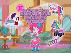 Gioco My little pony Equestria Girls Pinkie Pie Dress Up in linea