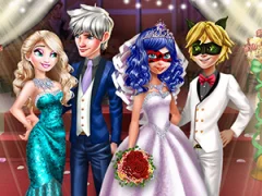 Gioco Ladybug Wedding Royal Guests in linea