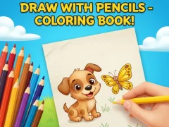 Gioco Draw with Pencils — Coloring Book! in linea