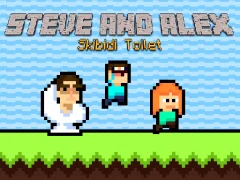 Gioco Steve and Alex Skibidi Toilet in linea