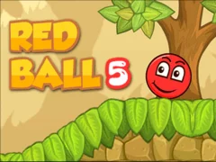 Gioco Red Bounce Ball 5 in linea