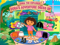 Gioco Dora The explorer Dora's Adventure Dress Up in linea