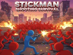 Gioco Stickman Shooting Survival in linea