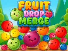 Gioco Fruit Drop Merge in linea