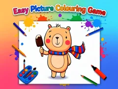 Gioco Easy Picture Colouring Game in linea