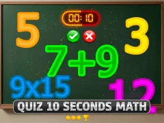 Gioco Quiz 10 Seconds Math in linea