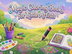 Gioco Magic Coloring Book for Little Artists in linea