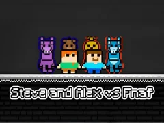 Gioco Steve and Alex vs Fnaf in linea