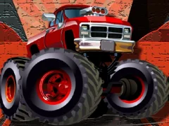 Gioco Crazy Monster Trucks Puzzle in linea