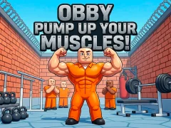 Gioco Obby Pump Up Your Muscles! in linea
