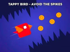Gioco Tappy Bird - Avoid the Spikes in linea