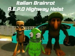 Gioco Italian Brainrot R.E.P.O Highway Heist in linea