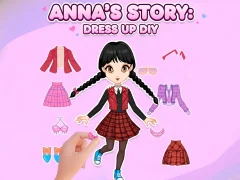 Gioco Anna's Story: Dress Up DIY in linea