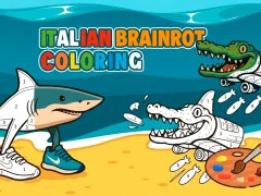 Gioco Italian Brainrot Coloring in linea