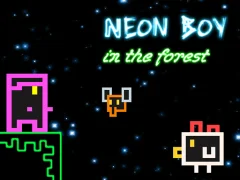 Gioco Neon Boy in the forest in linea