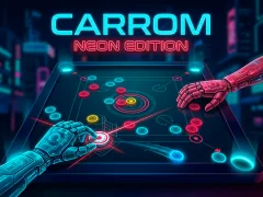 Gioco Carrom Neon Edition in linea