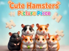 Gioco Cute Hamsters Picture piece in linea