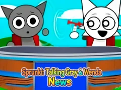 Gioco Sprunki: Talking Gray & Wenda News in linea