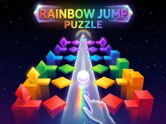 Gioco Rainbow Jump Puzzle in linea
