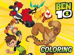 Gioco Ben 10 Coloring in linea