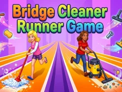 Gioco Bridge Cleaner Runner Game in linea