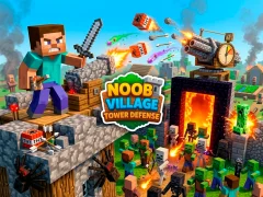 Gioco Noob Village Tower Defense in linea