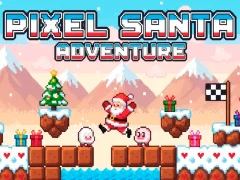 Gioco Pixel Santa Adventure in linea