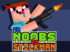 Gioco Mr Noobs vs Stickman in linea