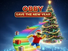 Gioco Obby Save the New Year in linea