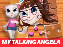 Gioco My Talking Angela Jigsaw Puzzle in linea
