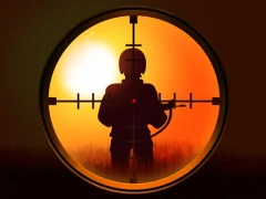 Gioco Sniper King 2D The Dark City in linea