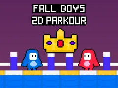 Gioco Fall Boys 2D Parkour in linea