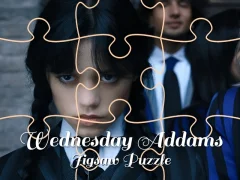 Gioco Wednesday Addams Jigsaw Puzzle in linea