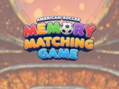 Gioco American Soccer Memory Matching Game in linea
