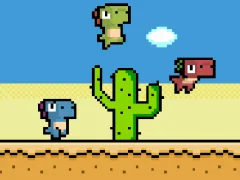 Gioco Pixel Dino Run in linea