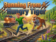 Gioco Running From A Hungry Tiger in linea