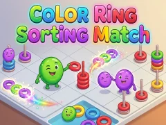 Gioco Color Ring Sorting Match in linea