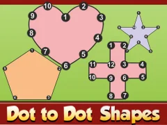 Gioco Dot To Dot Shapes in linea