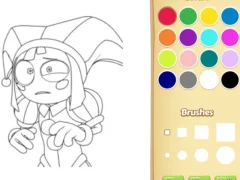 Gioco Pomni Coloring Book For Kids in linea