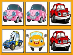 Gioco Funny Cars Memory in linea