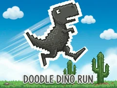 Gioco Doodle Dino Run in linea