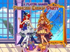 Gioco 2 Player Games Princess Design Party in linea