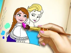 Gioco Ice Kingdom Coloring Book in linea