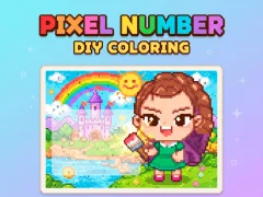 Gioco Pixel Number  DIY Coloring in linea